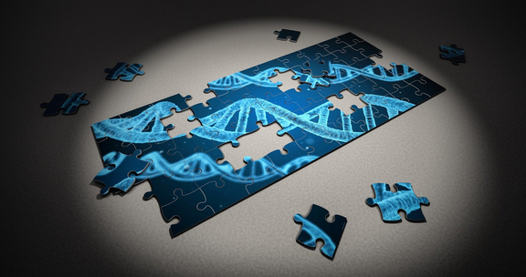 DNA puzzle, credit Pixabay