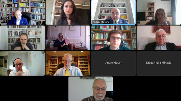 Screenshot SILAW online roundtable