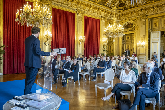 Award ceremony of the Henrik Enderlein Prize, Credits France Diplomatie - MEAE