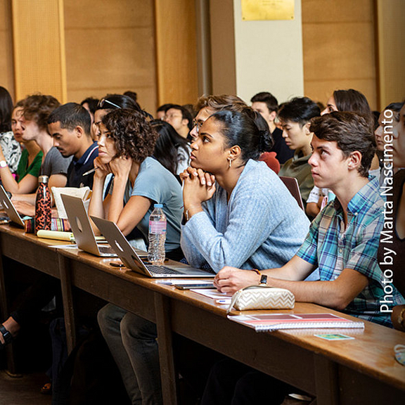 Students in a seminar