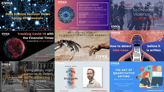 Posters of the Data Science Seminars