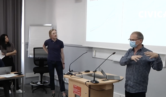 Bruno Palier in the classroom, Sciences Po