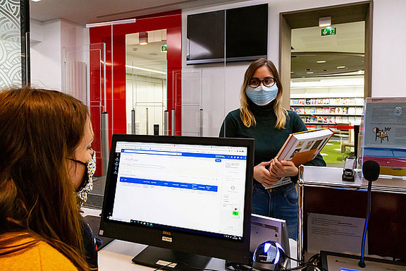 Campus in Fall 2020 at Sciences Po, photo by Caroline Maufroid