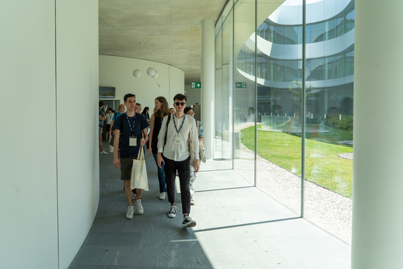 Students walking in the new campus, Credits: Bocconi University